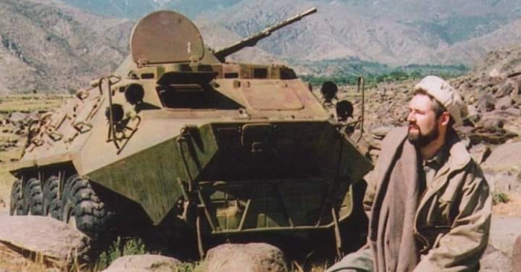 Larry Bain in Afghanistan